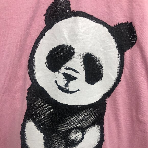 Paleo Wonders Pink Panda T-Shirt Size S - Picture 4 of 8